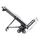 Heavy Duty Stair Climbing Cart 460 Lb Capacity  All-terrain Hand Truck Dolly 