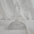 Vintage Perfume Bottle With Stopper Art Deco Vanity Collectible Perfume Decanter