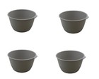 4 Pack Microwave Bowls Heat And Eat 26 Oz Dishwasher Safe Bpa-free Plastic Soup