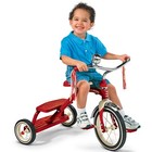 Radio Flyer  Classic Red Dual Deck Tricycle  12  Front Wheel  Red