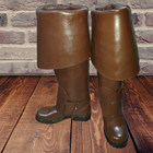 18th Century Cuff Top Revolutionary War Boot Us Musketeer Boot Size 5 To 15