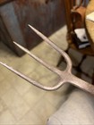 Early 18th Century Signed C  N  Holt Maker Forged Iron Fork