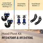 For Peterbilt 377 378 379 Lower Hood Pivot Kit  Engine Hood Hinge Pivot Bolt Kit