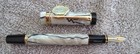 Parker Duofold Pearl   Black International Fountain Pen-never Used-in Box-f