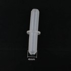 20 50pcs 4mm Tee 3 Way Aquarium Air Pump Line Tubing Joints 4mm Straight Connect