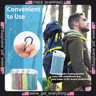 4 Pack Cooling Towels Microfiber Sports Neck Wraps For Workout Camping