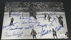 1971 Stanley Cup Finals Canadiens V Hawks 8x12 Signed By 13 mahovlich jsa Letter