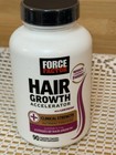 2pack Force Factor Hair Growth Accelerator 90 Capsules Biotin Lustriva Men Women