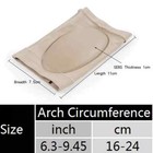 2 arch Support Gel Pad Compression Support Sleeves Foot Relief Plantar Fasciitis