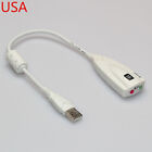 Usb 2 0 5h Ch V2 Virtual 7 1 Sound Card For Desktop Notebook Usa