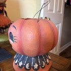 Pumpkinny  Jack-o   -lantern Papier-m  ch   Bethany Low Designs johanna Parker