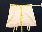 Sz 30 32 Vtg Open Bottom Girdle With 4 Metal Garters