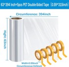 Window Insulation Kit For Winter  63  394  Window Plastic For Winterizing