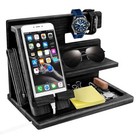 Gifts For Men Wood Phone Docking Station Mens Gifts For Christmas Black