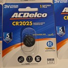 Acdelco Cr2025 3v Lithium Coin Cell button Batteries Lot Of 6 Ac517 Exp 2028