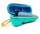 Cm Turquoise Asthma Inhaler Travel Case  Does Not Include Inhaler Medicine