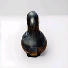 Vintage Mid-century Peacock Solid Pierced Brass Incense Burner  Dhokra Rare