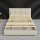 Greaton 1-inch Extra Heavy Duty Horizontal Wooden Bunkie Board 80 5  X 72  Beige
