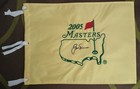 Jack Nicklaus Signed 2005 Masters Flag Pga  6 X Masters Champion