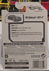 2010 Hot Wheels New Models Black    09 Cadillac Cts-v Snowflake Card