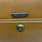 Vintage Samsonite Shwayder Bros Inc Luggage Train Case Brown Style 4612