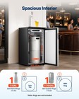 Vevor Beer Kegerator With Co2 Tank Single-tap Beer Dispenser 92l Refrigerator