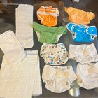 Colorful Reusable Medium  Size 2 Cloth Diapers Bundle Set Of 8