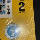 1987 Americas Cup Official Stamps Solomon Islands Strip 2 10 Mnh Sealed Original