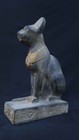 Authentic Ancient Egyptian Antiques Goddess Bastet Cat Artifact Figurine Bc