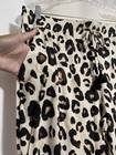 Stars Above Womens Soft Stucco Leopard Pajama Pants W  Side Pockets Size Xxl New