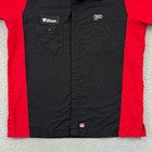 Audi Technician Shirt Mens Large Red Kap Mechanic Uniform Ripstop Automotive