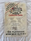 Vintage Theater Window Card Poster Lot Of 5 1950s-70s Denver Broadway Tour Cards