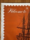 Original Large Usps Us Post Office Stamp Poster Terrence Mccaffrey Signed Rare