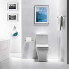 6 Pcs Bathroom Hardware Accessories Set Towel Bar Set Silver