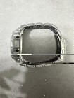 Casio G-shock Awg-100bc Tough Solar Atomic Black Gold Ana-digi Watch 48mm 