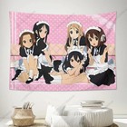 2025 Hot Cute Anime Tapestry K-on Kawaii Flags Wall Tapestries Wall Hanging