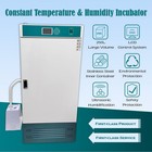 220v 250l Constant Temperature And Humidity Incubator Temperature Range 5-65  c