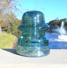 Nice Sage Green Cd 166 California Glass Insulator