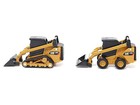 Cat Caterpillar 272d2 Skid Steer Loader Yellow And Cat Caterpillar 297d2 Comp   