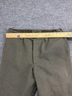 Vintage East German Nva Military Pants Mens W32xl28 Trouser G52 Wool Button Fly