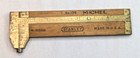 Vintage Stanley No  136 Boxwood   Brass Caliper