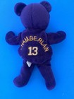 Wilt Chamberlain Plush Bear La Lakers 1999 Salvino s Bammers Nba 9    Purple