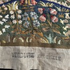 Vintage Needlepoint Tapestry Vendure Almost Complete Gorgeous Landscape 27 X 30