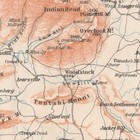 Catskill Mountains  1909  Original  Map The Catskills  Appalachians Usa