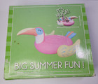 Terrific Toucan Huge Pool Float 3  X 8  Water Toy By Sun Please Co New In Box