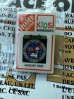 Home Depot    space Odyssey    Kids Workshop Kit August 2025 With Pin