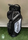 New Taylormade Tm20 Cart 8 0 Bag 14-way Carry Golf Bag Black  White Rio Secco