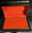 Vintage Russian Ussr Palekh Lacquer Trinket Box 4 5  X 3  X 1 