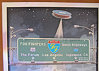 2015 Foo Fighters Concert Poster By Emek  Signed And Numbered 