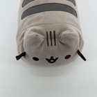 Gund Pusheen Squisheen Log Medium Grey Cat Plush 11 Inch 6052145 Stuffed Animal